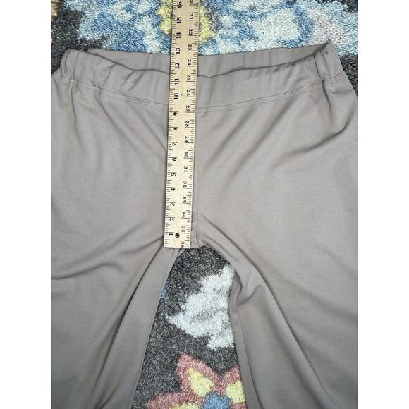 Ming Wang Size XL Beige Pull-On Straight Leg Stretch Crepe Dress Pants NWT $170 - Picture 8 of 11